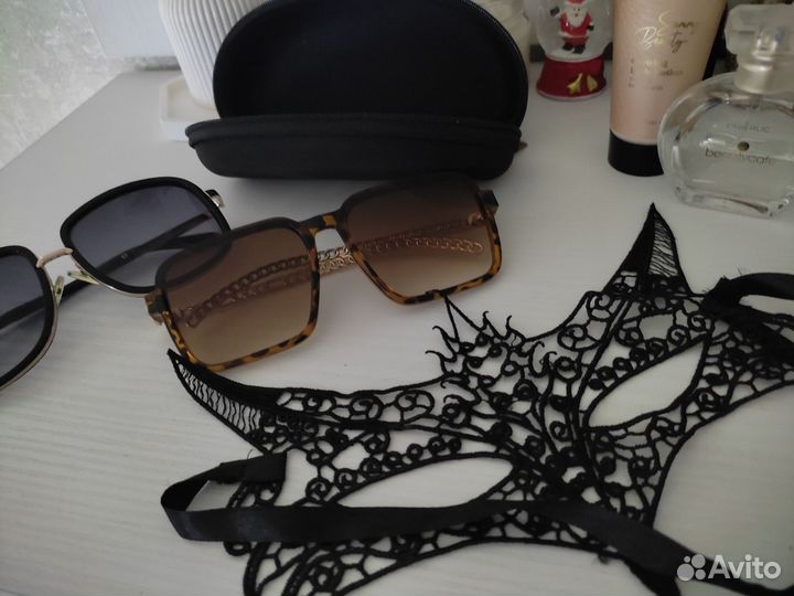 Солнцезащитные очки женские,шляпа