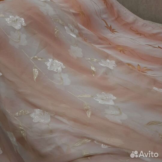 Комплект шторы и тюль бу