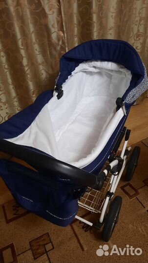 Коляска 2 в 1 индиго