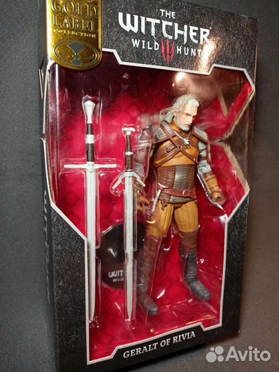 Фигурка Ведьмак McFarlane The Witcher Gold Label