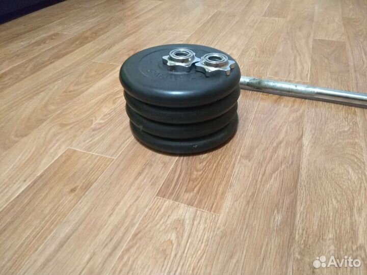 Штанга гриф блины бу