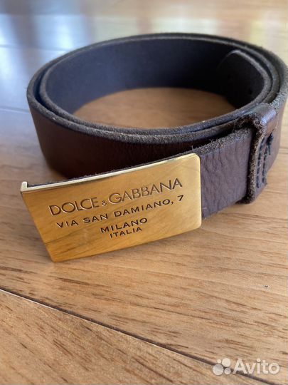 Dolce gabbana ремень