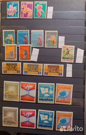 Почтовые марки Албании