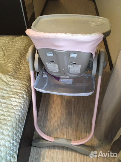 Стульчик для кормления chicco polly magic