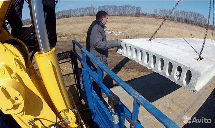 Плиты перекрытий близко