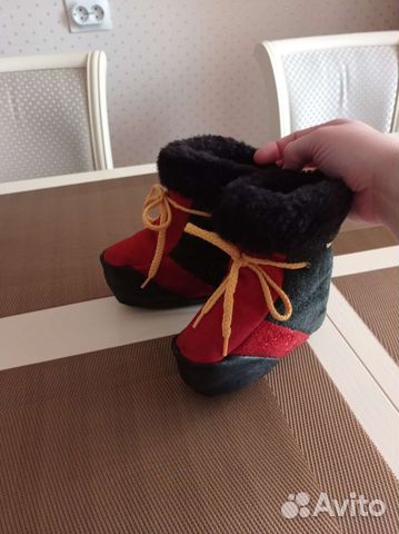 Пинетки из овчины