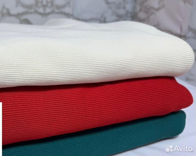 Ткань трикотаж кашкорсе лоскут набором