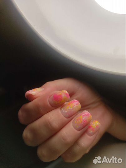 Маникюр, покрытие гель-лак, моделирование