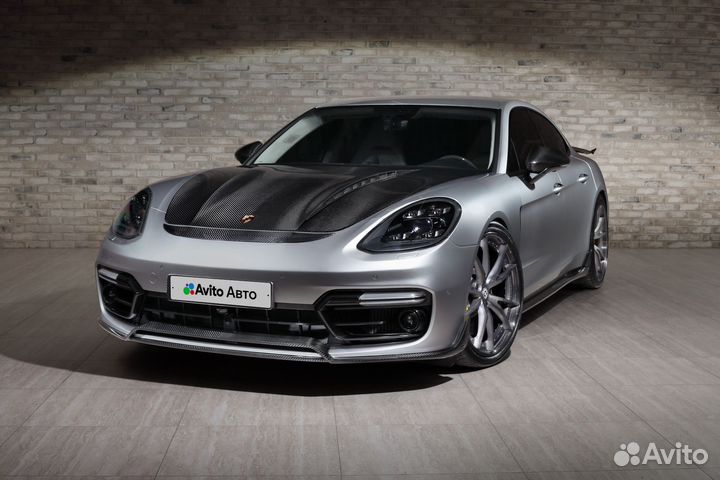 Porsche Panamera Turbo 4.0 AMT, 2017, битый, 86 000 км