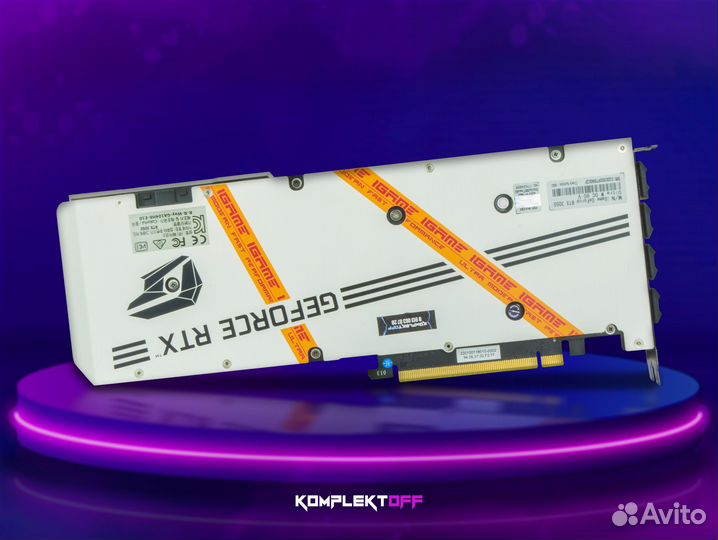 Видеокарта Colorful iGame Ultra W RTX 3050