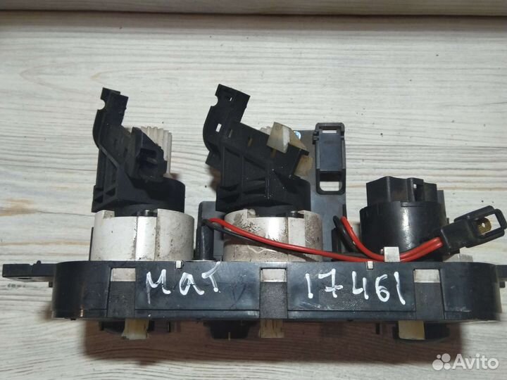 Блок управления печкой matiz