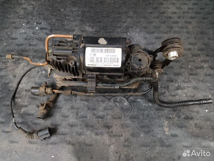 Компрессор пневмоподвески porsche cayenne 957