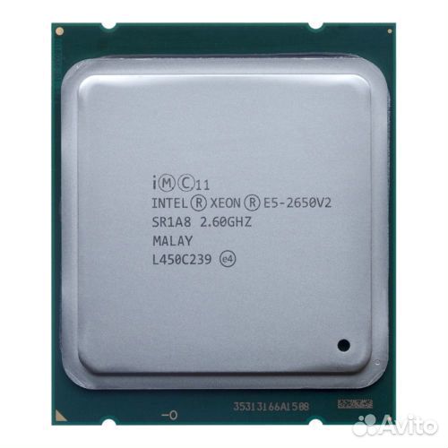 Xeon e5-2650v2 3,4GHz 20Mb LGA2011v2 8/16 ядер