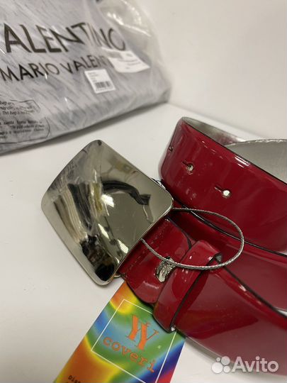 Ремнь Coveri красный лак новый Felice Ярославль