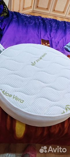 Матрас детский круглый