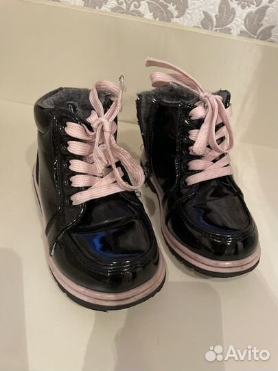 Ботинки демисезонные для девочки 25 размер