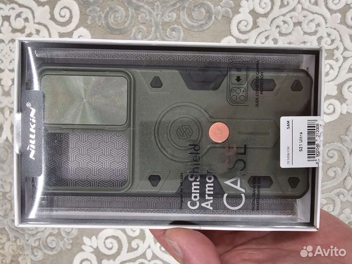 Чехол nillkin на Samsung galaxy s21 ultra