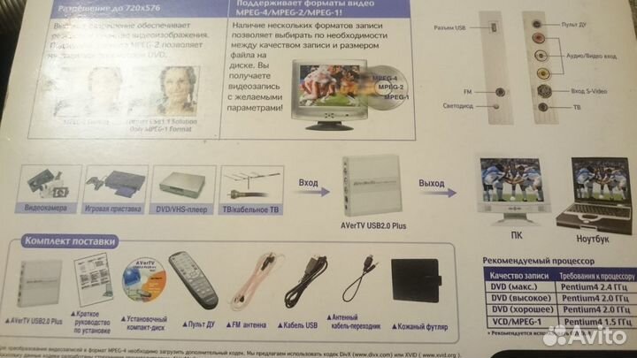 Продаю тв тюнер, практичная вещь. AverTv