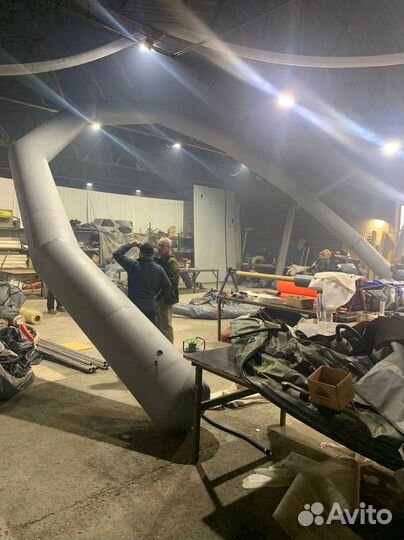 Пневмокаркасное укрытие. Быстровозводимый бокс