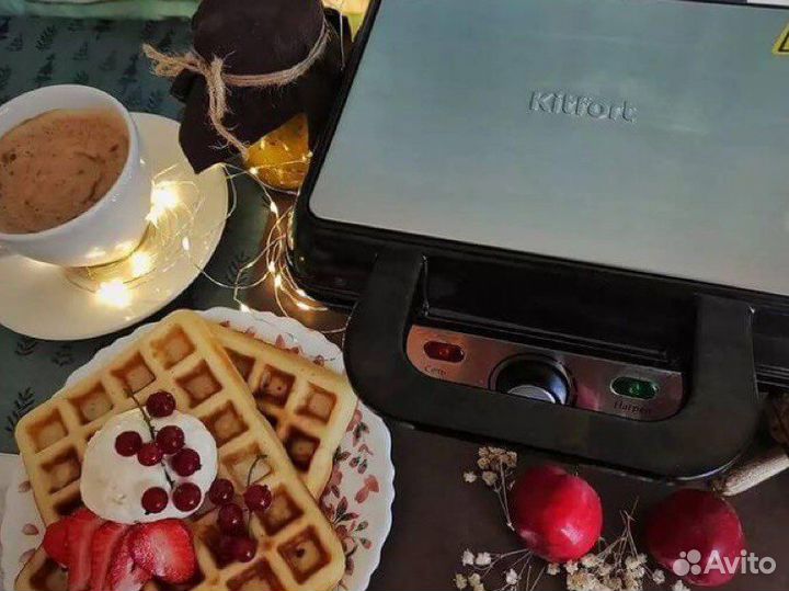 Вафельница kitfort