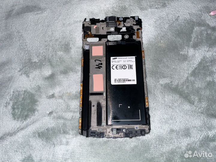 Рамка дисплея Samsung Galaxy note 4 N910c ориг