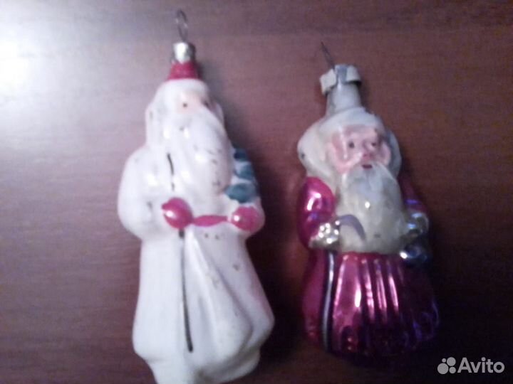 Елочные игрушки СССР дед Мороз