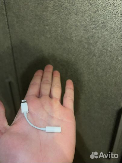 Переходник litening на aux 3,5 mm