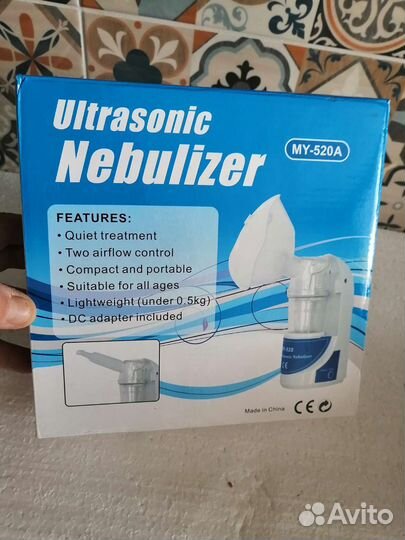 Ингалятор небулайзер ultrasonic 520