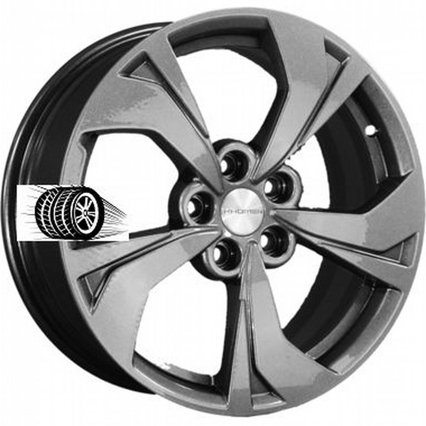Литые диски Khomen Wheels 7×R17 5×114.3