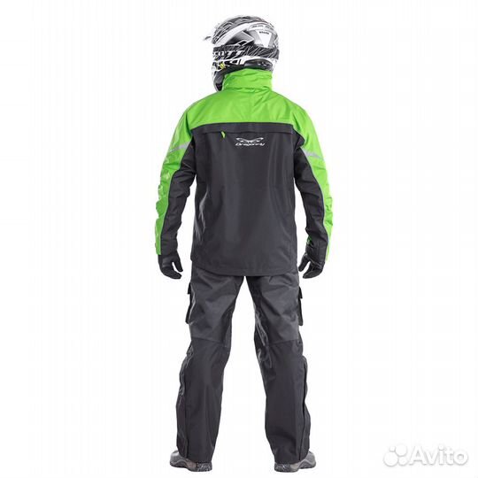 Мембранная куртка для ATV - quad black-green