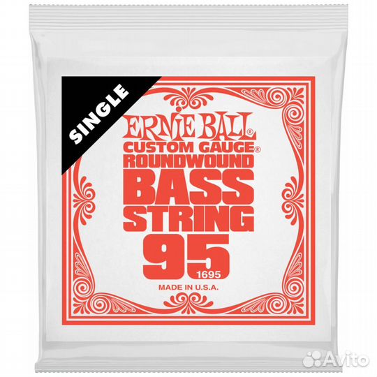 Ernie ball 1695 Nickel Wound.095 - Струна одиноч
