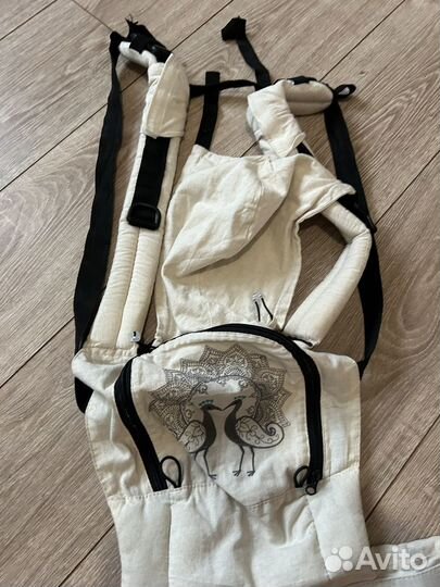 Слинг льняной для малышей