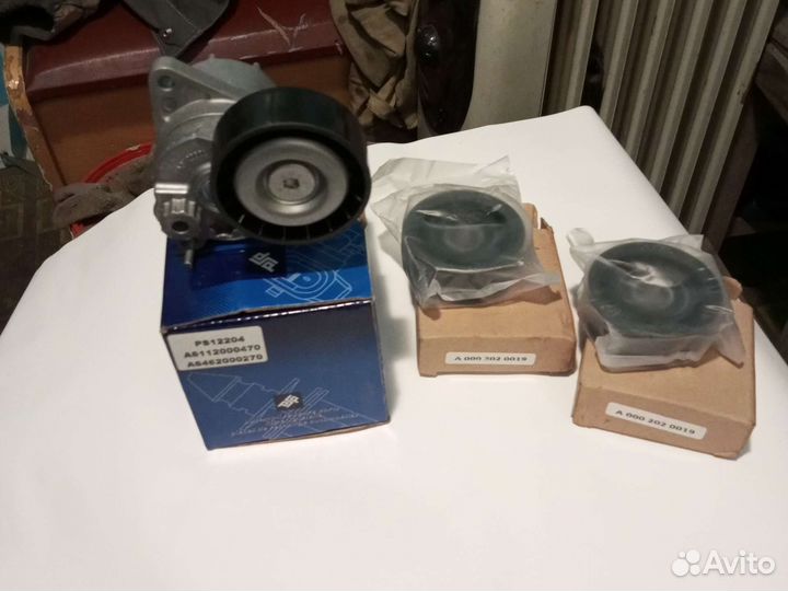 Ролики комплект Мерседес спринтер. 646 двигатель