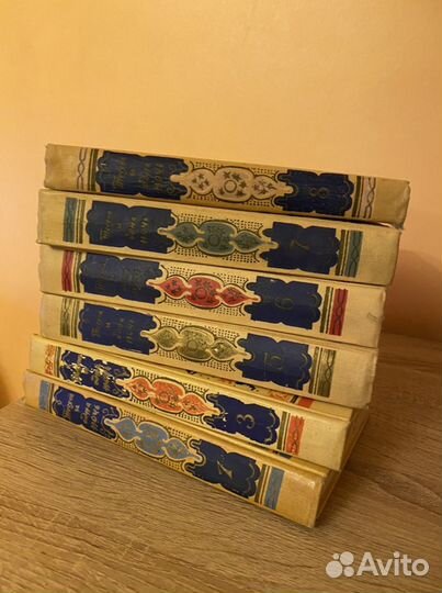Тысяча и одна ночь. 3,5,6,7,8 тома