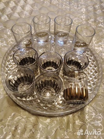 Пивная кружка СССР, стопки, поднос