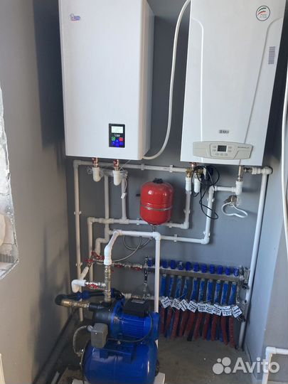 Монтаж системы отопления,водоснабжения,канализации