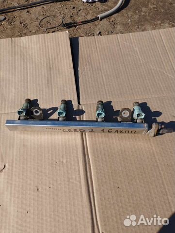 Топливная рампа в сборе Kia Ceed 2 (JD) 1.6 АКПП