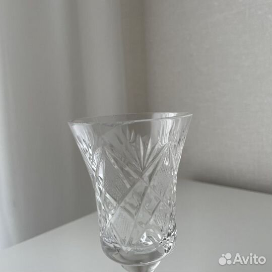 Бокалы хрустальные