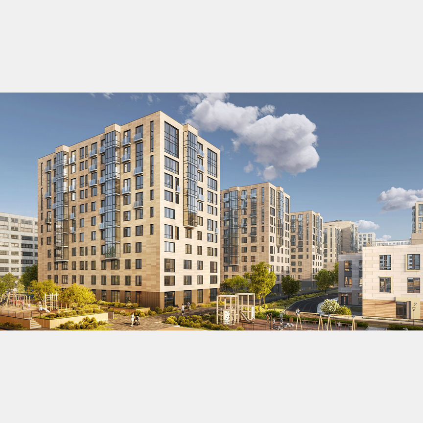 2-к. квартира, 76,4 м², 13/13 эт.