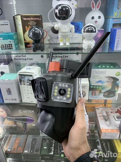 Камера видеонаблюдения уличная с симкартой 4 g