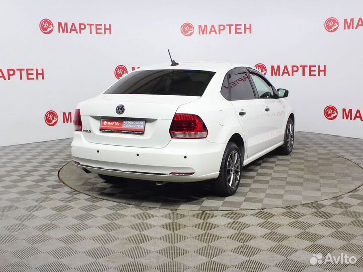 Volkswagen Polo 1.6 МТ, 2018, 121 649 км