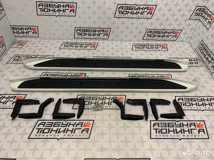 Подножки Toyota Land Cruiser 1998-2007 год E9645