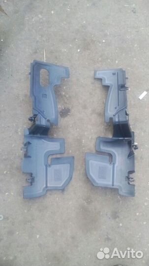 Дефлектора радиатора поло седан