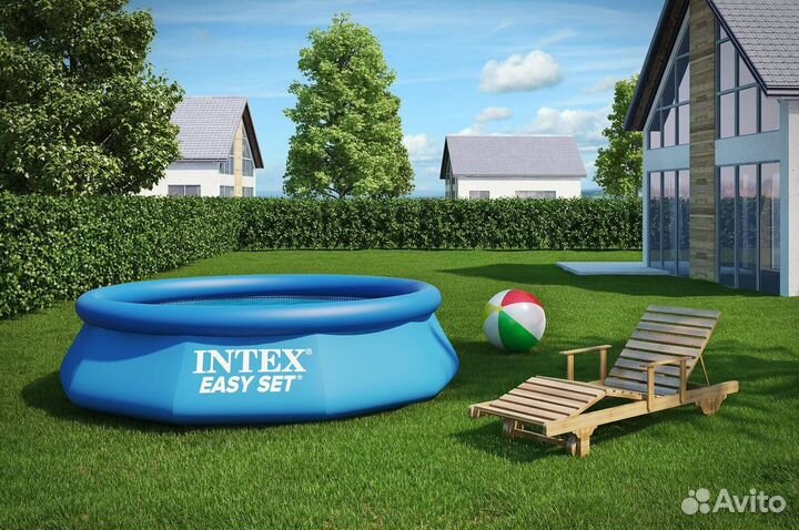 Бассейн надувной Intex Easy Set
