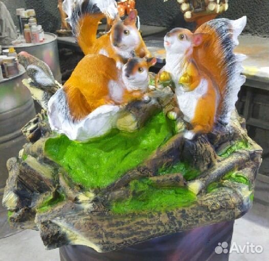 Фигура для сада Люк декоративный Крышка для септик