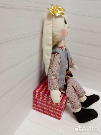 Зайка ручной работы