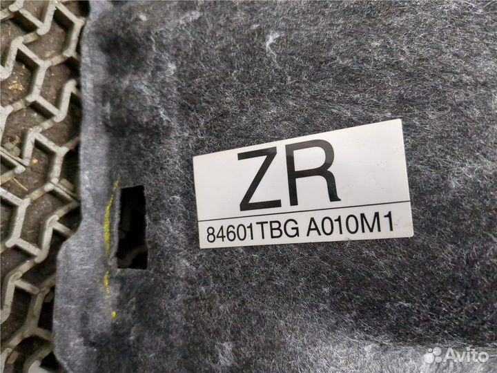 Обшивка пространства багажника Honda Civic 2015, 2