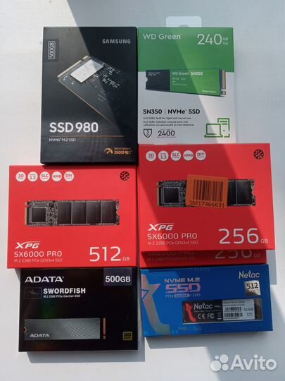 Новые Ssd m2 nvme