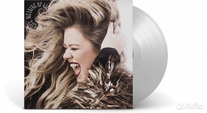 Kelly Clarkson Meaning Of Life LP clear vinyl