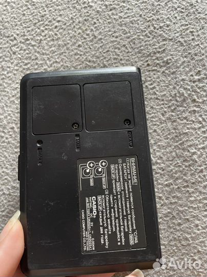 Электронная записная книжка casio